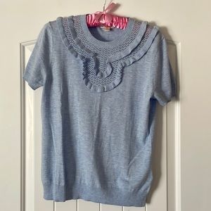 Brooks Brothers short sleeve light sweater size M